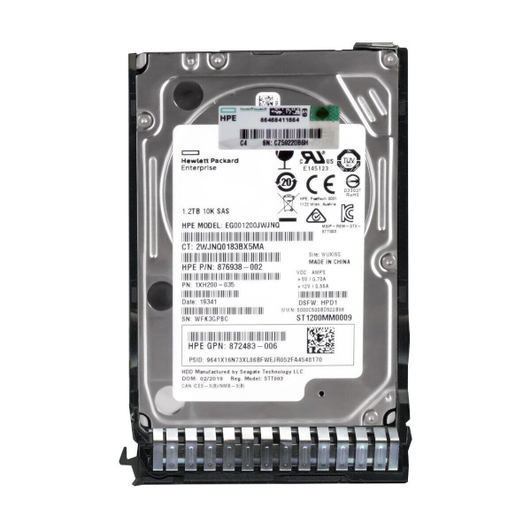 HDD HPE EG001200JWJNQ