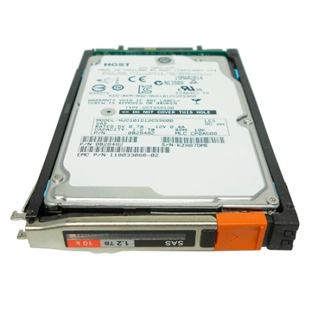 Жесткий диск EMC 1.2TB 10K 6G SAS 2.5" HDD, V4-2S10-012U