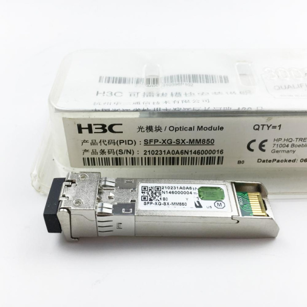 Трансивер H3C SFP-XG-SX-MM850-E