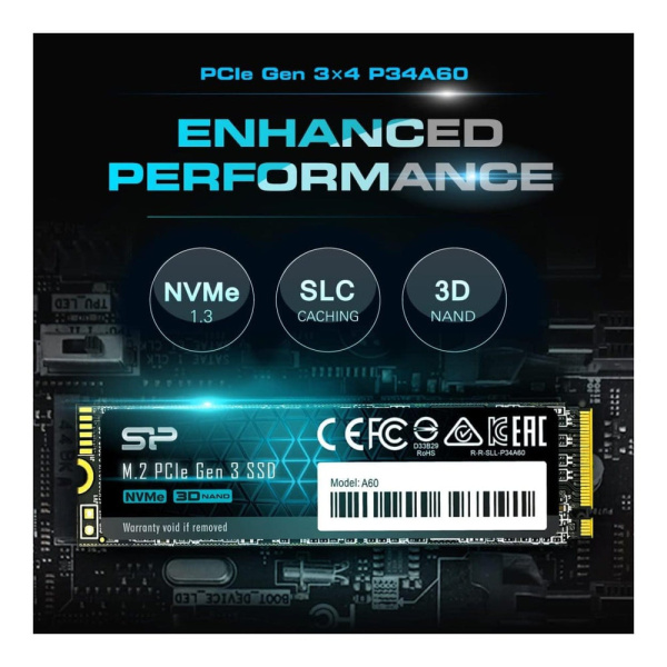 SSD Silicon Power P34A60 512GB