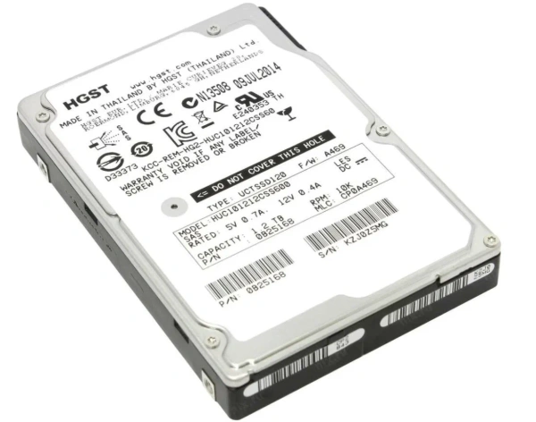 Жесткий диск Hitachi HUC101212CSS600 (1.2TB, SAS, 2.5") Жесткий диск Hitachi HUC101212CSS600 (1.2TB, SAS, 2.5")