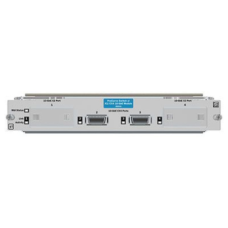 Интерфейсный модуль HP 10GbE 2-port X2 / 2-port CX4, J8694A