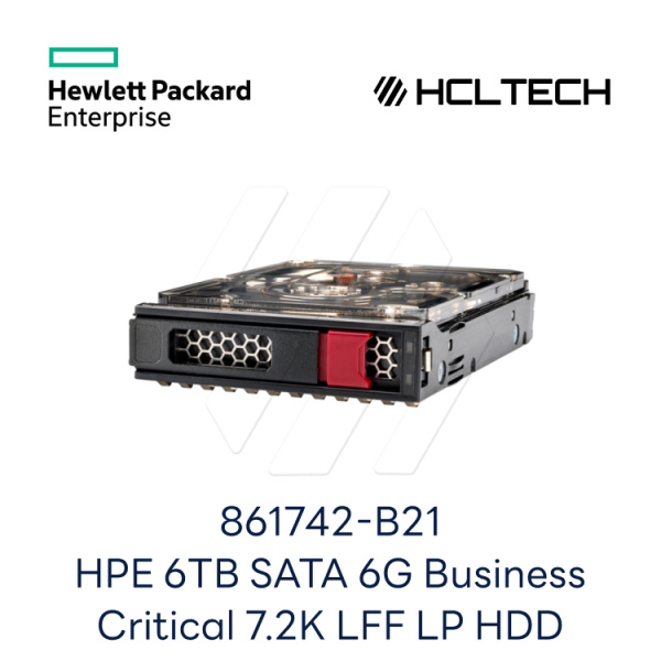 HDD HPE 861742-B21 HPE 6TB SATA 7.2K LFF