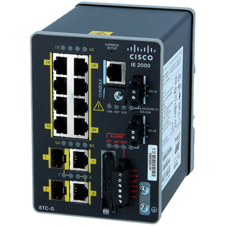 Коммутатор Cisco Catalyst IE-2000-8TC-G-B