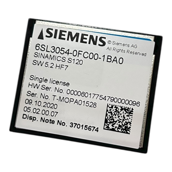 Карта памяти Siemens 6SL3054-0FC00-1BA0