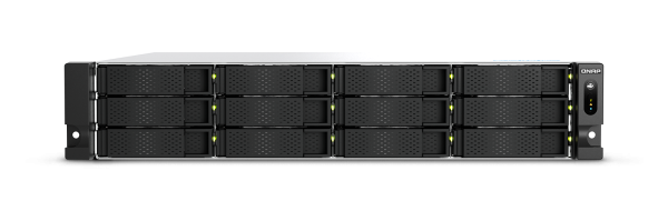 Система хранения данных QNAP TS-h1277AXU-RP-R7-32G, 12 отсеков, AMD Ryzen 7, 32 ГБ RAM, 2U Rackmount