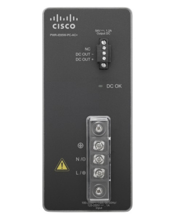 Блок питания Cisco PWR-IE65W-PC-DC, 65 Вт, вход постоянного тока (DC)