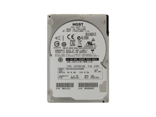 Жёсткий диск HGST 2,5" 1.8TB Ultrastar C10K1800 SAS 12Gb/s, 0B31236, HUC101818CS4204 Жёсткий диск HGST 2,5" 1.8TB Ultrastar C10K1800 SAS 12Gb/s, 0B31236, HUC101818CS4204