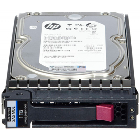 Жесткий диск HP 1TB 6G 7.2K 3.5" SAS, 507614-B21