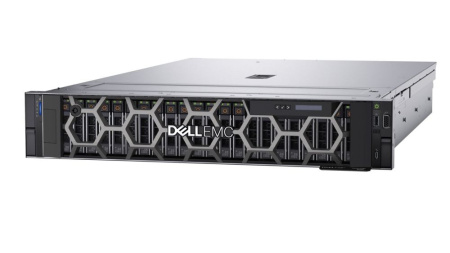 Сервер Dell PowerEdge R750 (16x SAS/SATA + 8x 2.5" NVMe, 2x Intel Xeon 6338, High-Performance Heatsinks, 4x 64GB RAM, 2x 480GB SATA SSD + 8x 3.2TB SAS, H755 RAID-контроллер 8GB Cache,2x 1100W PSU, Dual-port Gigabit Ethernet 5720, OCP 57412 Dual-port 10Gb)