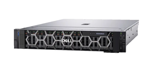 Сервер Dell PowerEdge R750 / 2x Intel Xeon Gold 5317 (3.0GHz, 12 ядер) / 2x 32GB DDR4 3200MHz / 1x HDD 600GB SAS 12Gbps 10K RPM / контроллер PERC H745 (4GB кэш) / iDRAC 9 Enterprise / встроенная сеть 2x 1Gb / 800W блок питания Hot-plug.