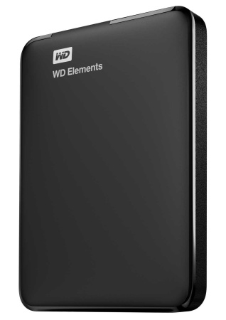 Внешний жесткий диск Western Digital Elements Portable Black 2TB (WDBU6Y0020BBK)