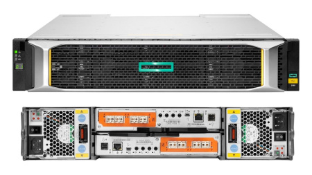 Система хранения данных HPE MSA 2060, 8x 1.92TB SSD, поддержка RAID 6, подключение по Fiber Channel