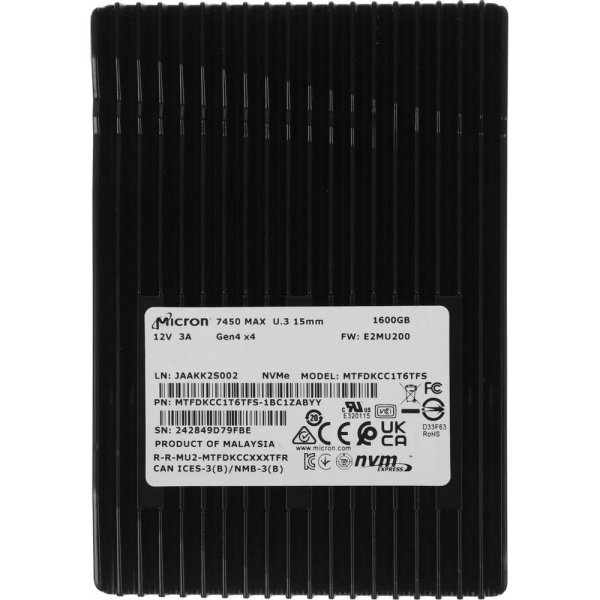SSD Micron MTFDKCC1T6TFS-1BC1ZABYY