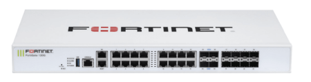 Межсетевой экран Fortinet FortiGate-120G, 18x GE RJ45 портов (1x MGMT, 1x HA, 16x switch), 8x GE SFP слотов, 4x 10GE SFP+ слота, аппаратное ускорение SP5, двойные AC блоки питания