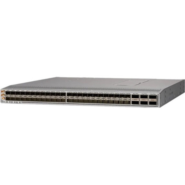 Коммутатор Cisco N9K-C93180YC-FX3 Nexus 9300, 48 портов 1/10/25G, 6 портов 40/100G, MACsec