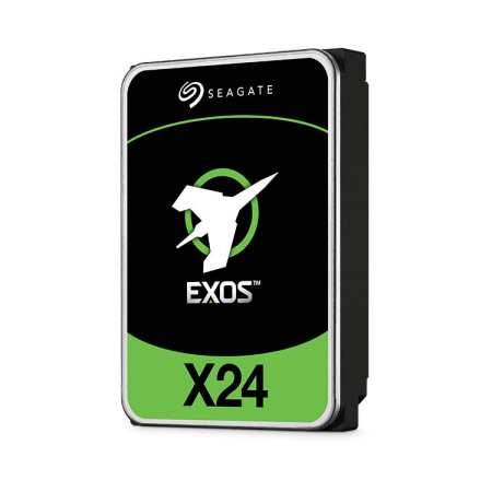 Жесткий диск Seagate Exos X24 ST24000NM007H, 24 ТБ, SAS, 3.5", 7200 RPM