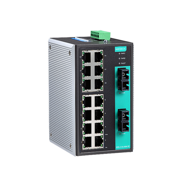 Коммутатор Ethernet Moxa EDS-316-MM-SC