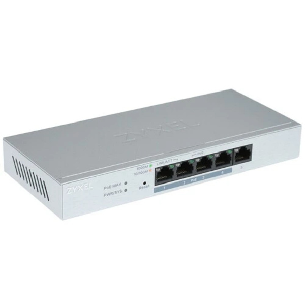 Коммутатор Ethernet Zyxel GS1200-5HPV2-EU0101F