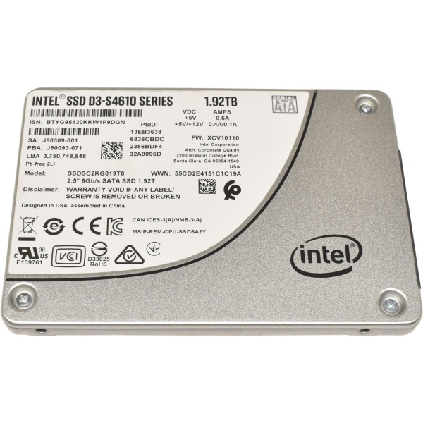 SSD Intel D3-S4610