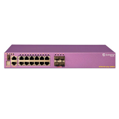 Коммутатор Extreme Networks X440-G2-12p-10GE4, 16531