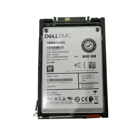 SSD накопитель EMC D3-2S12FX-800, 800 ГБ, SAS 12Gbps (005052257, 005052256)