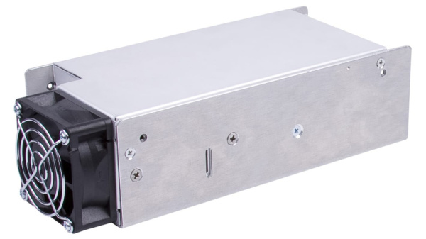 Источник питания XP Power SHP650PS15-EF, 15 В, 40 А, 607 Вт, вход 85–264 В AC, выход 15 В/40 А, 12 В/0,5 А, 5 В/0,2 А