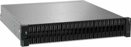 Система хранения данных Lenovo DE240S 2U24 SFF,контроллер DE2000H/ IOM для DE / 1.8TB 10K 2.5" HDD / кабель MiniSAS HD (0.5 м) / силовой кабель C13-C14 (1.5 м) / монтажный комплект 2U24 / Ship Kit 2U/метка DE240S /заглушки 2U24 /PS TC Services/CO2 Offset 