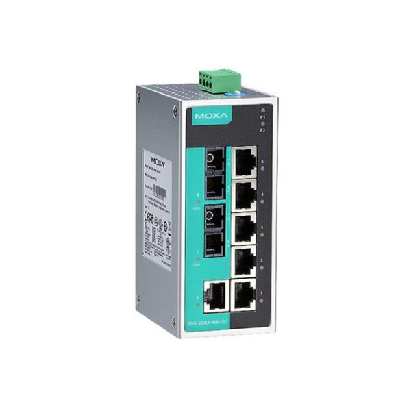Коммутатор Ethernet Moxa EDS-208A-SS-SC