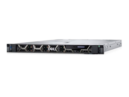 Сервер Dell PowerEdge R6625 – 2x AMD EPYC 9274F 4.05GHz 24C/48T, 128GB RDIMM DDR5-4800, шасси на 8x2.5" NVMe, PERC H755N, Broadcom 57416 10GbE OCP NIC, 4x 6.4TB NVMe AG, 2x 1800W PSU Titanium