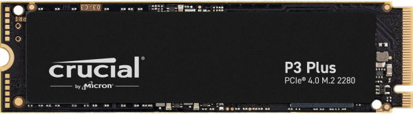 SSD накопитель Crucial P3 Plus, 4 ТБ, M.2 NVMe SSD накопитель Crucial P3 Plus, 4 ТБ, M.2 NVMe