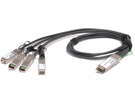 Модуль 40G QSFP-40G->4xSFP+ DAC, дальность до 1м