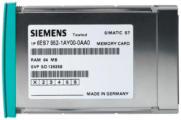 Память RAM-карта Siemens SIMATIC S7-400 16 МБ 6ES7952-1AS00-0AA0