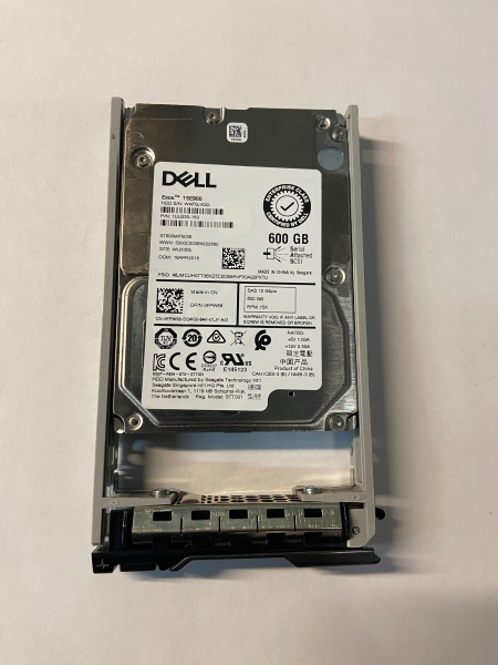 600GB 15K 2.5 SAS 12G PowerEdge R630 (0FPW68). Б/у, гарантия 1 год.