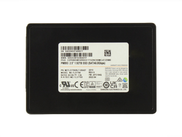SSD Samsung MZ7L31T9HBLT-00W07