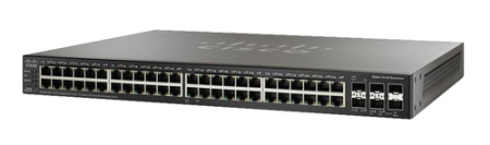 Коммутатор Cisco 350X Series SG350X-48P-K9