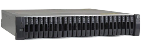 Система хранения данных NetApp Disk Shelf DS224C, с контроллером NetApp IOM12 12Gb/s SAS (X5720A), блоком питания NetApp 913W AC PSU (X5726A), кабелем Mini SAS HD 0.5 м (X66030A), 24x дисками NetApp 1.2TB 10K 12Gb/s SAS 2.5" (X342A-R6)