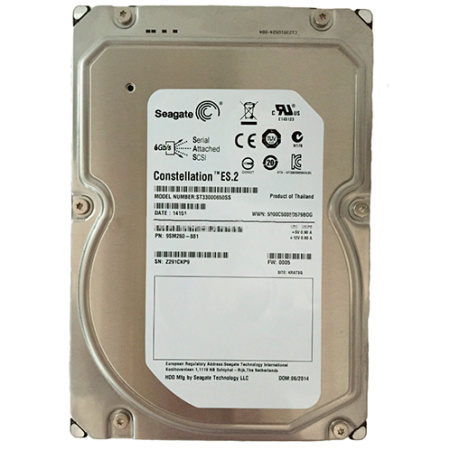 Жесткий диск Seagate 3TB SAS 3.5" ST33000650SS