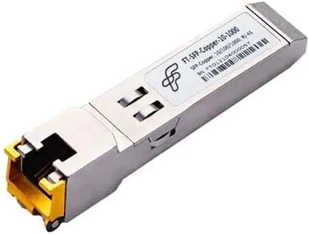 Модуль оптический FT-SFP-Copper-1000 SFP 1Гбит/с 100м RJ45