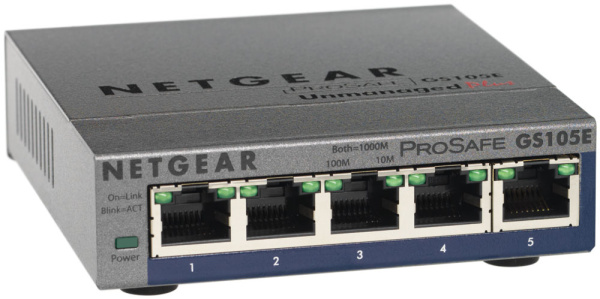 Коммутатор Ethernet NETGEAR GS105E