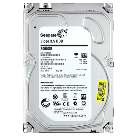 Жесткий диск Seagate 3ТБ SATA III 3.5, ST3000VM002