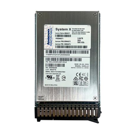 Накопитель SSD Lenovo 3.84TB 6Gb SAS 00NA672