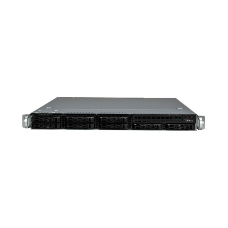 Сервер Supermicro 121C-TN2R, 1U, 6x 2.5" SAS/SATA + 2x Hybrid NVMe, 2x M.2, 2x AIOM, PSU 860W (1+1), 2x Xeon Silver 4509Y (8 ядер, 2.6 ГГц), 2x 16 ГБ DDR5 4800 МГц ECC, 2x 480 ГБ SSD Micron 7450 PRO, AIOM OCP 3.0 (2x 1GbE RJ45), без ОС