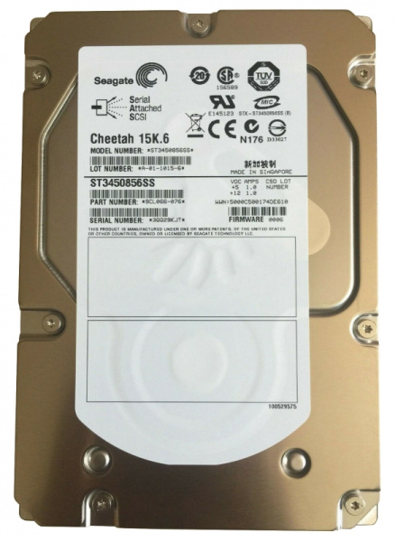 Жесткий диск Seagate 450 ГБ HDD ST3450856SS