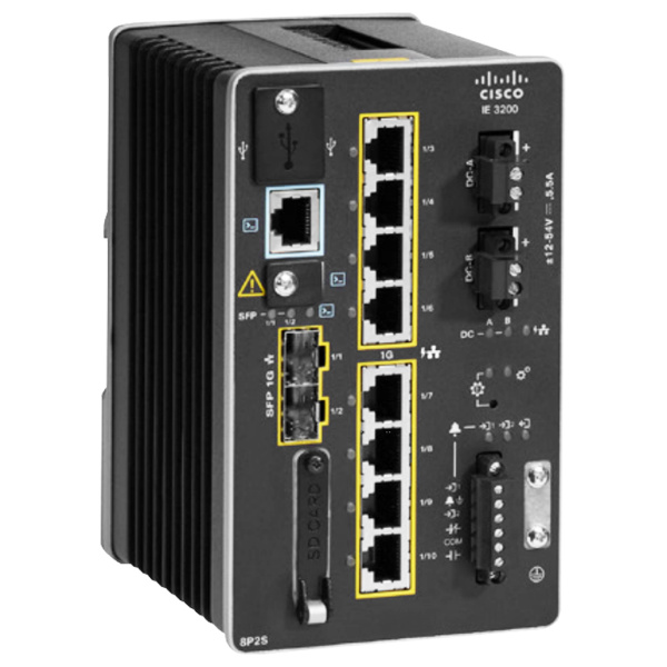 Коммутатор Ethernet Cisco IE-3300-8P2S-E