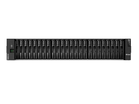 Система хранения данных Lenovo DE2000H 12 x 7.67TB SSD, 8 x 16Gb FC Ports, 4 x LC-LC 5m Cables, Dual 913W PSUs, and Guide Rails