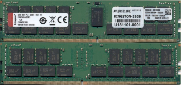 Оперативная память Kingston Server Premier RDIMM DDR4 KSM24RD4/32MEI