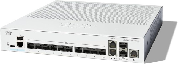 Коммутатор Cisco C1300-12XS, 12 портов, 10G SFP+