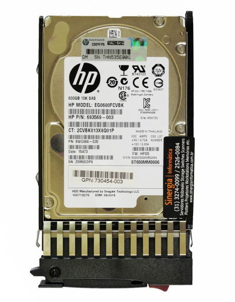HDD HPE EG0600FCVBK