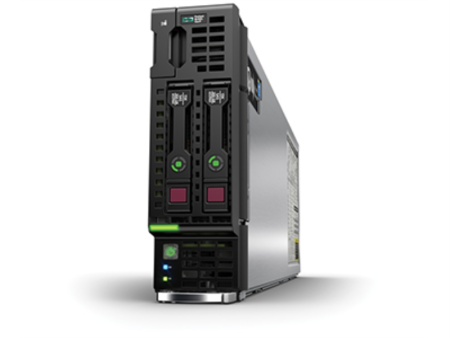 Сервер HP BL460c Gen9, 2×Xeon E5-2640 v4 2.4 ГГц 10C, 16×32 ГБ DDR4-2400, 2×300 ГБ SAS 10K, контроллер P244br/1G, адаптеры 630FLB 20Gb и 534M 2×10Gb